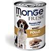 MONGE FRESH CANE ADULTO UMIDO 400 G BOCCONI IN PATE' POLLO