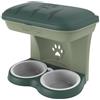 Bama pet ciotola food stand maxi verde