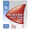 Johnson & Johnson Spa Nicorette 15 Mg/ 16H Cerotti Trasdermici Semitrasparenti 7 Cerotti