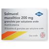 Ibsa Farmaceutici Italia Srl Solmucol Mucolitico 200 Mg Granulato Per Soluzione Orale 30 Bustine