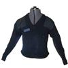 Maglione maglia pullover scollo v blu lana invernale vigilanza guardia giurata - Personalizzabile con il tuo logo