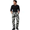 Pantalone bdu colore blu militare mimeticobianco nero uomo soft air