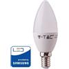VTAC V-Tac PRO VT-268 Lampadina LED E14 Candela 6.5W CHIP SAMSUNG - SKU 21111 | 21112 | 21113