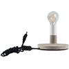 V-TAC PORTALAMPADA E27 DA TAVOLO IN CEMENTO VT-7171-LED3852