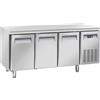 CoolHead Tavolo Refrigerato Ventilato per Gastronomia in Acciaio Inox - N° 3 Porte Autochiudenti - Profondità Cm 60 - Capacità Lt 358