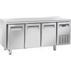 CoolHead Tavolo Congelatore Ventilato per Gastronomia in Acciaio Inox - N° 3 Porte Autochiudenti - Profondità Cm 60 - Capacità Lt 358