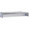 CoolHead Vetrina Ingredienti Pizza con Coperchio in Acciaio Inox - Capacità n° 8 Bacinelle GN1/3