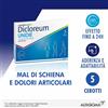 Alfasigma Dicloreum Unidie Cerotto Medicato 136mg Ibuprofene Dolore e Infiammazione Azione 24H, 5 Cerotti