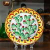 Piatto Ceramica Siciliana Fichi d'India cm 38