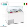 MONDIAL FRAMEC - Vetrina espositiva per gelato mantecato, lt.431, Mod.SLANT510ICE