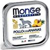 MONGE MONOPROTEICO CANE ADULTO UMIDO 150 G POLLO E ANANAS