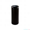Gettacarta Con Coperchio Autoestinguente - Diam. 25 Cm. Alt. 70 Cm. - Nero