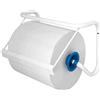 Dispenser A Muro Di Carta Asciugamani In Rotolo - 38X17 Cm. Alt. 26 Cm. - Bianco