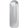 Contenitore Push, Apertura Sportello A Pressione - Diam. 30 Cm. Alt. 83 Cm. - Lucido