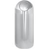 Contenitore Push, Apertura Sportello A Pressione - Diam. 40 Cm. Alt. 91 Cm. - Lucido