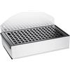 Posacenere Rettangolare A Muro - 25X12 Cm. Alt. 15 Cm. - Lucido