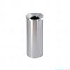 Gettacarta Con Coperchio Autoestinguente In Acciaio Inox Satinato - Diam. 25 Cm. Alt. 70 Cm. - Satinato
