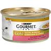 Purina Gourmet Gold dadini in salsa con trota e verdure - 6 lattine da 85gr.