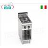 CUCINA a GAS 2 FUOCHI su VANO a GIORNO, Kw.10,5