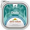 Almo Nature Daily Menu per Cane Adult in Vaschetta da 300 gr Gusto Merluzzo e Fagiolini