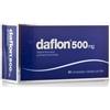 SERVIER ITALIA SpA Daflon - Trattamento di emorroidi e fragilità capillare - 60 compresse rivestite - 500 mg