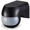 V-TAC SENSORE MOVIMENTO E CREPUSCOLARE 12MT IP44 NERO VT-8028-LED5089