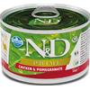 Farmina N/D Umido Prime Dog Mini Adult Pollo e Melograno 140 Gr Cane