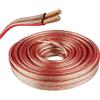 Aigostar Cavo Audio per altoparlanti 2x1mm2 in rame 10m trasparente Aigostar