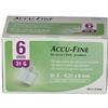 ROCHE DIABETES CARE ITALY SpA Ago Per Penna Da Insulina Accu Fine Pen Needle Accu Chek Gauge 31 X 6mm 100 Pezzi