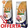 Farmina Dog N&D Ancestral Grain Adult Mini Agnello e Mirtillo - Offerta [PREZZO A CONFEZIONE] Quantità Minima 2, Sacco Da 7 Kg