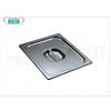 Coperchio inox 18 10 con presa maniglia per bacinella GN 1 6