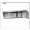 Cappa da appoggio con filtri inox