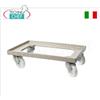 Carrello per Cassette pagnotte-Impasti Pizza da cm 60x40, mod. CA60x40