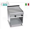 FRY TOP ELETTRICO con PIASTRA RIGATA in MULTIPAN