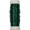 Corderie Italiane Filo rame smaltato, colore verde metallizzato, 0,5 mm - 28 mt