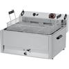 Beckers Friggitrice Elettrica Da banco Modello FPR30LT con rubinetto Potenza: 15 Kw