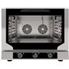 Ristoattrezzature Modello: 4467,Forno Elettrico a Convezione con Vapore 4 Teglie 60x40cm