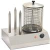 Ristoattrezzature Modello: 6108,Macchina per Hot Dog 420x300x400h mm 3 Scalda Hot Dog