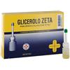 Zeta Farmaceutici Glicerolo Zeta Prima Infanzia 2,25g Soluzione Rettale con Camomilla e Malva Trattamento Stitichezza Occasionale, 6 Contenitori Monodose