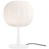 LUCEPLAN lampada da tavolo LITA con struttura bianca Ø 30 cm D92=30+D92/3 - 1D920=300002+1D920/300002