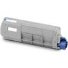 OKI Toner ciano compatibile con Oki 46507507 ciano 6000 pagine