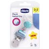 CHICCO (ARTSANA SpA) Chicco Micrò Succhietto Con Clip Boy 0-2m Colore Blu