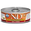 Farmina n&d pumpkin grain free gatto quaglia e zucca 70 gr