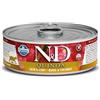 Farmina n&d quinoa gatto skin & coat quaglia e cocco 80 gr