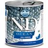Farmina n&d ocean puppy merluzzo e zucca 285 gr