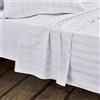 Spizzico Home COMPLETO LETTO RASO RIGA LARGA - 1 Completo Matrimoniale 240x300 Piano - 2 Federe Raso Riga Larga