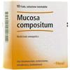 Guna Mucosa Compositum - Medicinale omeopatico per le affezioni delle mucose, 10 fiale da 2,2 ml