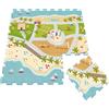 NM Puzzle Mat Scenario Spiaggia - Set 9 Moduli 32x32 cm