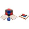 NM Cubo del Binomio (a+b)³ - Materiale Montessori per Matematica Sensoriale
