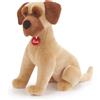 Uni-Toys - Bulldog francese (nero/bianco) con guinzaglio - 25 cm  (lunghezza) - cane di peluche, alano, animale domestico - peluche :  : Giochi e giocattoli